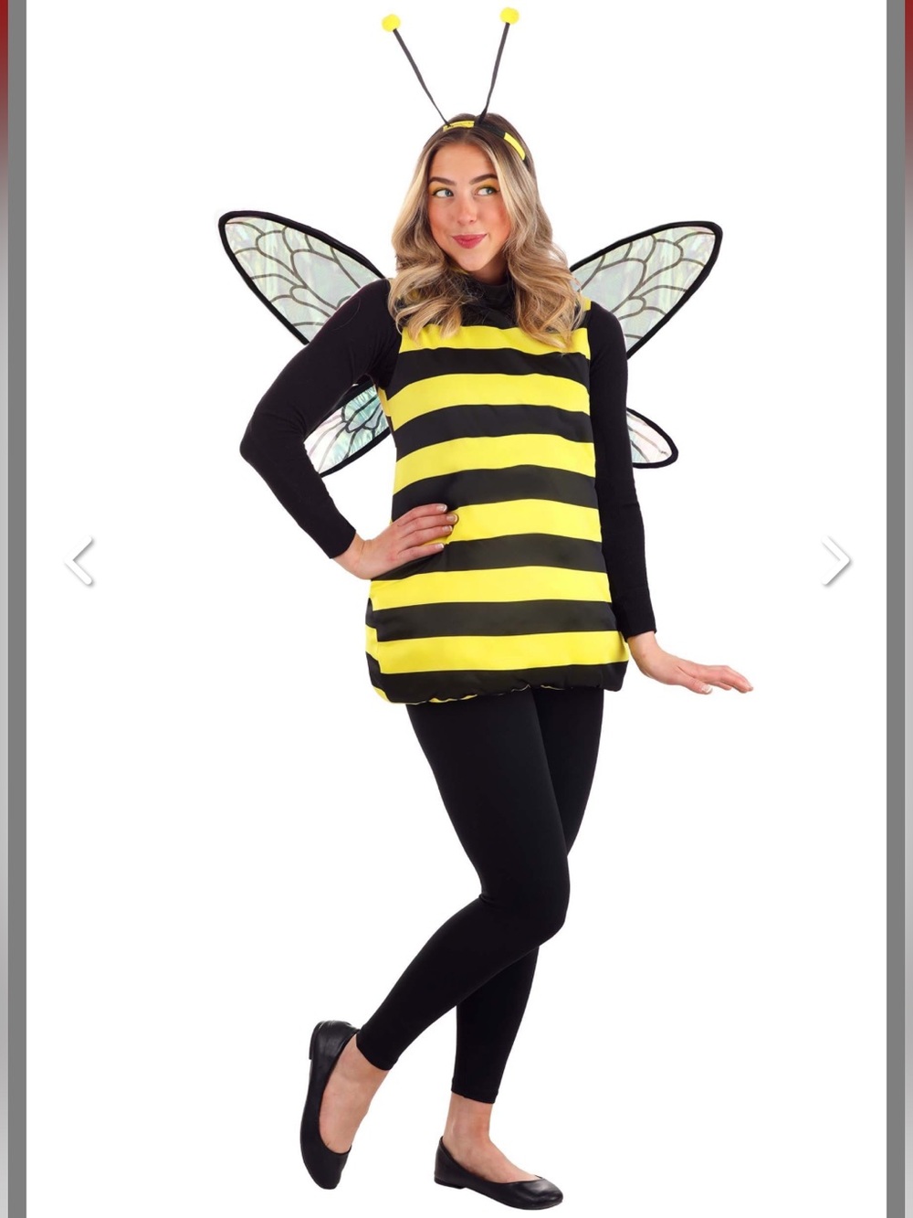 Buzzin' Bumble Bee Costume for Adults